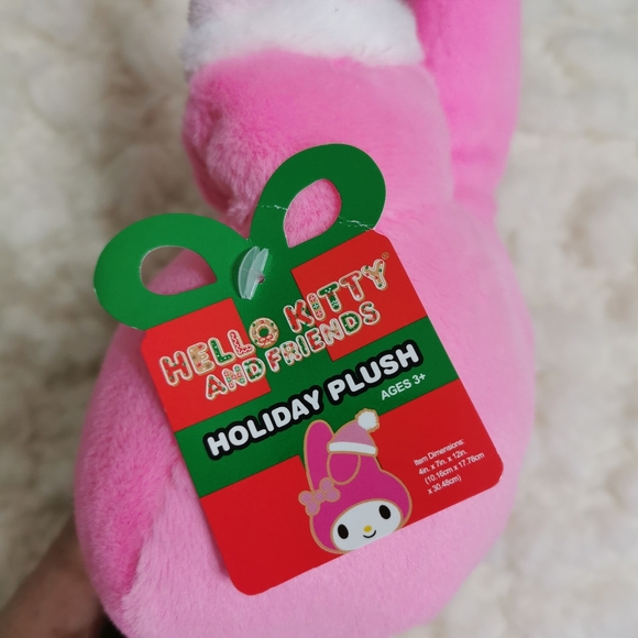 Hello Kitty And Friends Cinnamoroll, My Melody, and Kuromi Holiday Plushies - Picture 7 of 11